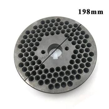 О. Д. 198мм диаметр φ2.5 мм-8 мм Отверстие шлифовального диска для гранулятор корма гранулятор с O. D. диск 198мм 