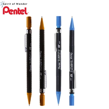 6 шт./лот Pentel Механический Карандаш A127/A129 Activity Pencil с Резиновым Грифелем 0,7/0,9 мм для Учащихся