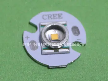 Cree XR-E P4 Теплый белый светодиодный излучатель 3 ВТ 3000-3500K с основанием из звездчатой пластины диаметром 16 мм