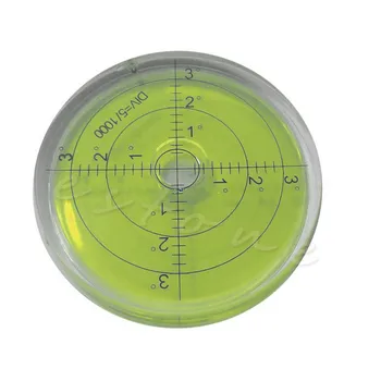 круглая поверхность с пузырьковой отметкой из ПММА 60 мм * 12 мм для измерительного инструмента