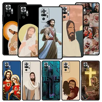 Новая Вера Христианский Религиозный Чехол Для Телефона Jesus Для Xiaomi Redmi Note 12 11 10 Pro Plus 10S 9S 9 9T 8T 9C 9A 8 7 K40 Игровой Чехол