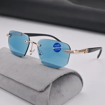 Vazrobe Зеленые Очки для чтения Мужские Женские Солнцезащитные очки для чтения с антибликовым покрытием синего цвета Мужские Уличные Модные абажуры для помещений