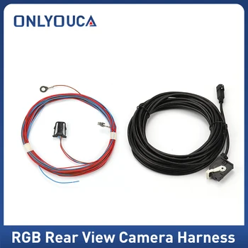 OEM 8 метров 26 контактов жгута проводов камеры заднего вида RGB для камеры заднего вида VW RGB