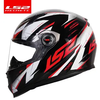 Мотоциклетный шлем LS2 Clown Full Face Ls2 FF358 для мотокросса Мужчина Женщина Casco Moto Casque Одобрен ЕЭК