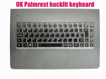 Британская клавиатура с подставкой для рук для Lenovo Yoga 3 Pro 1370 (тип 20448/80HE)