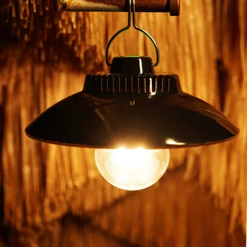 Светодиодный фонарь для кемпинга, USB перезаряжаемый портативный фонарь, 4 режима освещения, светодиодные фонари, лампа для палатки, наружная аварийная лампа