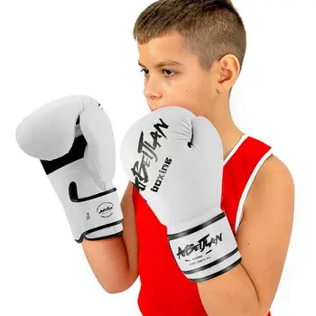 Боксерские перчатки Мужские амортизирующие Дышащие боксерские перчатки Дышащие кикбоксинговые перчатки для тренировок по муай тай и кикбоксингу