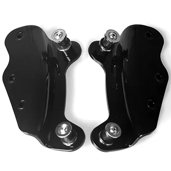 Черный комплект 4-точечного стыковочного оборудования для Harley Touring Street Glide FLHX 09-13