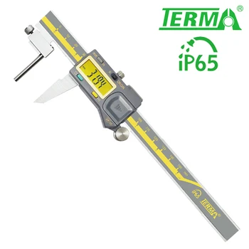 Цифровой штангенциркуль для измерения толщины трубки TERMA IP54, водонепроницаемый, специальный цифровой штангенциркуль с индуктивной измерительной системой