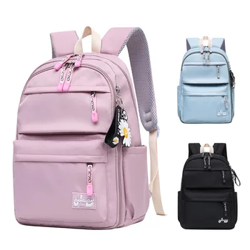 Корейский школьный рюкзак для женщин студенток колледжа модный школьный рюкзак для учащихся средней школы большой емкости Материковый Китай