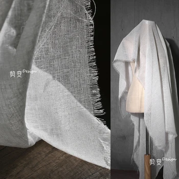 Винтажная ткань Дизайнер одежды с креативным вырезом, Хлопчатобумажный материал Оптом, Ткань по метру для шитья своими руками
