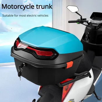 Увеличенный багажник мотоцикла, Вместимость багажника электромобиля, безопасная утолщенная педаль аккумулятора, Универсальный багажник для багажа