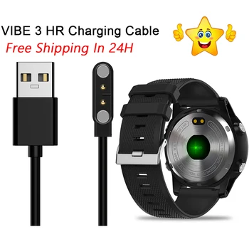 Zeblaze VIBE 3-часовое магнитное USB-зарядное устройство, смарт-браслет, часы, Магнитный 2-контактный кабель для зарядки, кабель для передачи данных, Зарядная кабельная линия