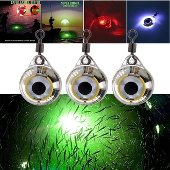 Светодиодная рыболовная приманка ночник на батарейках светящаяся подводная лампа для привлечения глаз рыбы Рыболовная приманка Leurre Truite Wedkarstwo