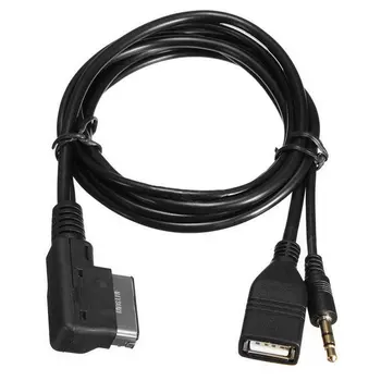 Автомобильный USB-кабель AMI AUX для iPhne 6s 5 Подходит для Mercedes Benz