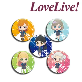 Значки аниме Love Live Super Star, булавки, железные кнопки на рюкзаке
