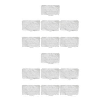 14X Чистящих прокладок для швабры Xiaomi Deerma ZQ100 ZQ600 ZQ610 Паровой Пылесос, тряпка для швабры, Сменные аксессуары