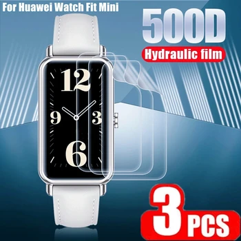 Гидрогелевая пленка 3шт для Huawei Watch Fit Mini fit2, мягкая прозрачная защитная пленка для экрана смарт-часов WatchFit Mini Smartwatch с полным покрытием