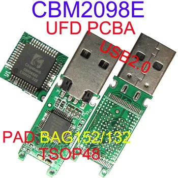 CBM2098E UFD PCBA, USB ФЛЭШ-НАКОПИТЕЛЬ PCBA, USB2.0 TSOP48 И BGA152132 КОЛОДКИ, контроллер флешки, НАБОРЫ USB2.0 UFD 